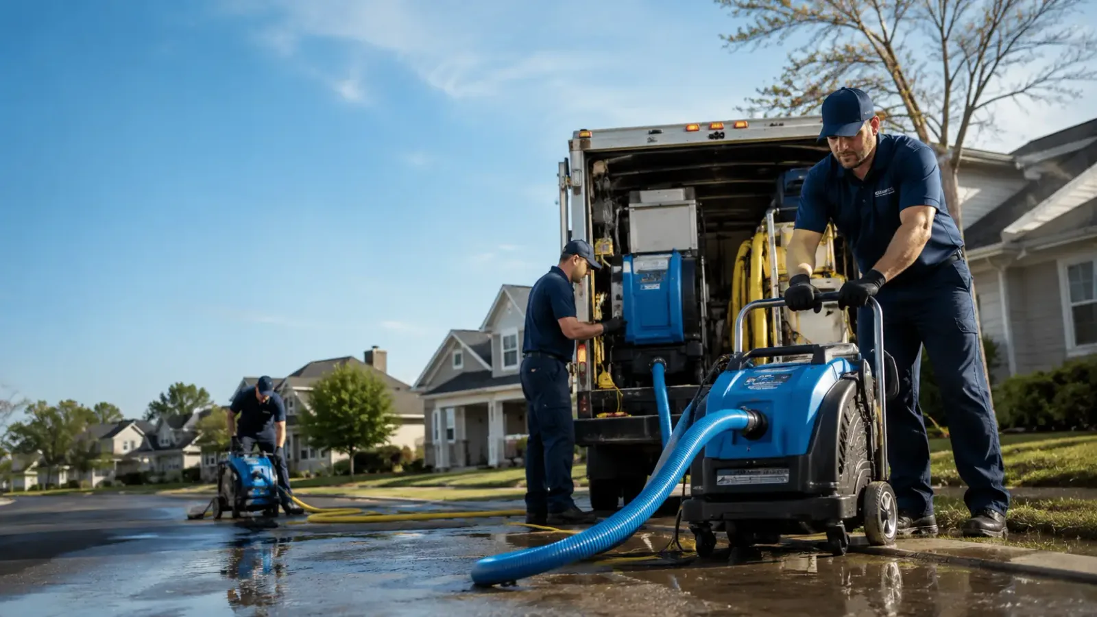 Flood Damage Cleanup in Paden City, WV